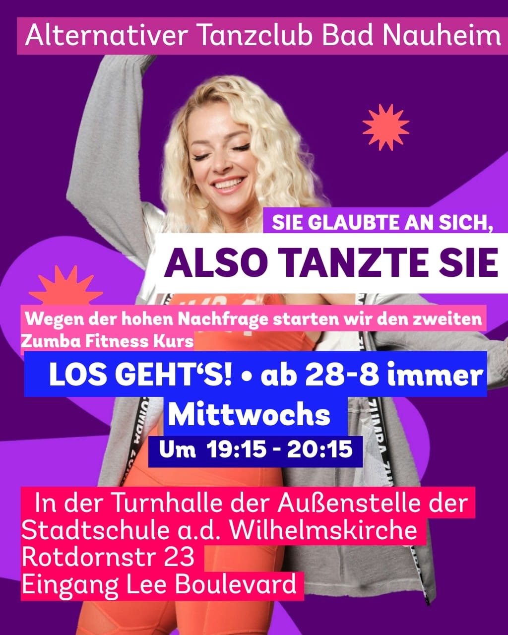 Zweiter Zumba Kurs